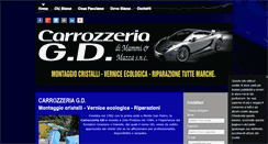 Desktop Screenshot of carrozzeriagd.com