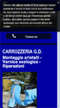 Mobile Screenshot of carrozzeriagd.com